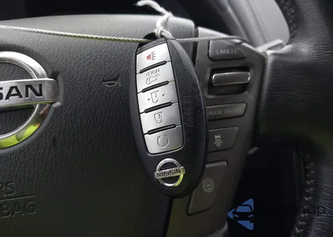 2020 Nissan Armada Platinum 4Wd z USA, uszkodzony, nr VIN JN8AY2NE8L9781304